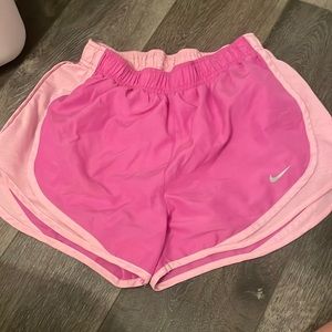 pink nike shorts